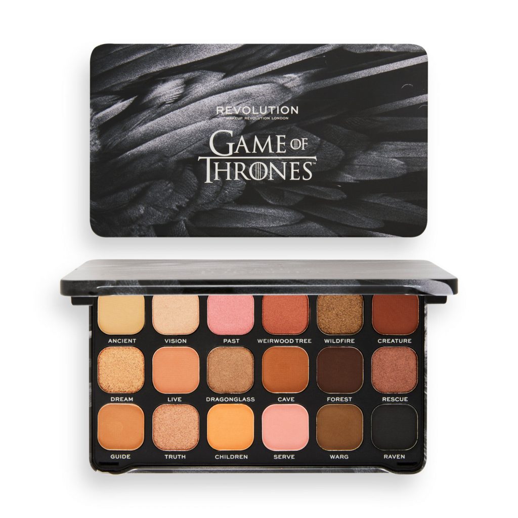 Palette maquillage game of thrones