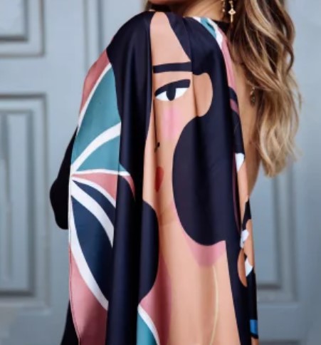 foulard coloré femme